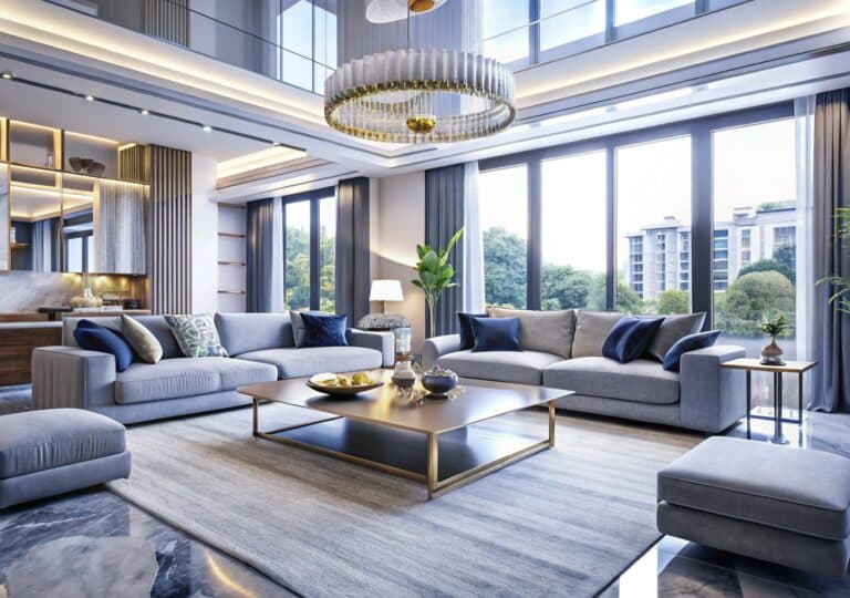 Industrial elegance condo